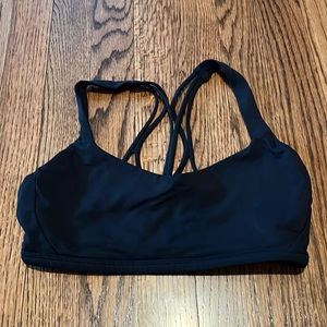 Black lululemon bra